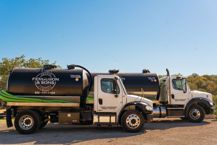 Ferguson & Sons Septic Pumping Trucks