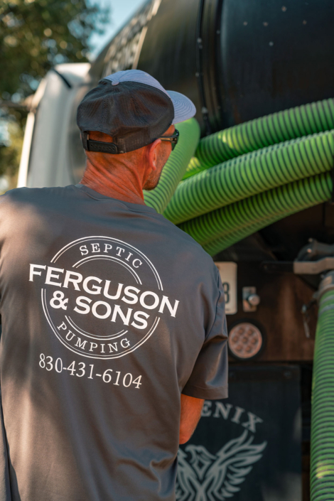 Ferguson & Son Septic Pumping Employee